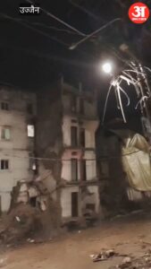 A Four-story House Suddenly Collapsed On Dhaba Road During Widening Work. – Madhya Pradesh News